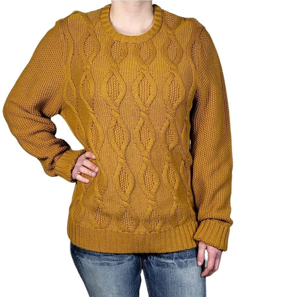 GOODFELLOW Cable Knitted sweater Size Medium